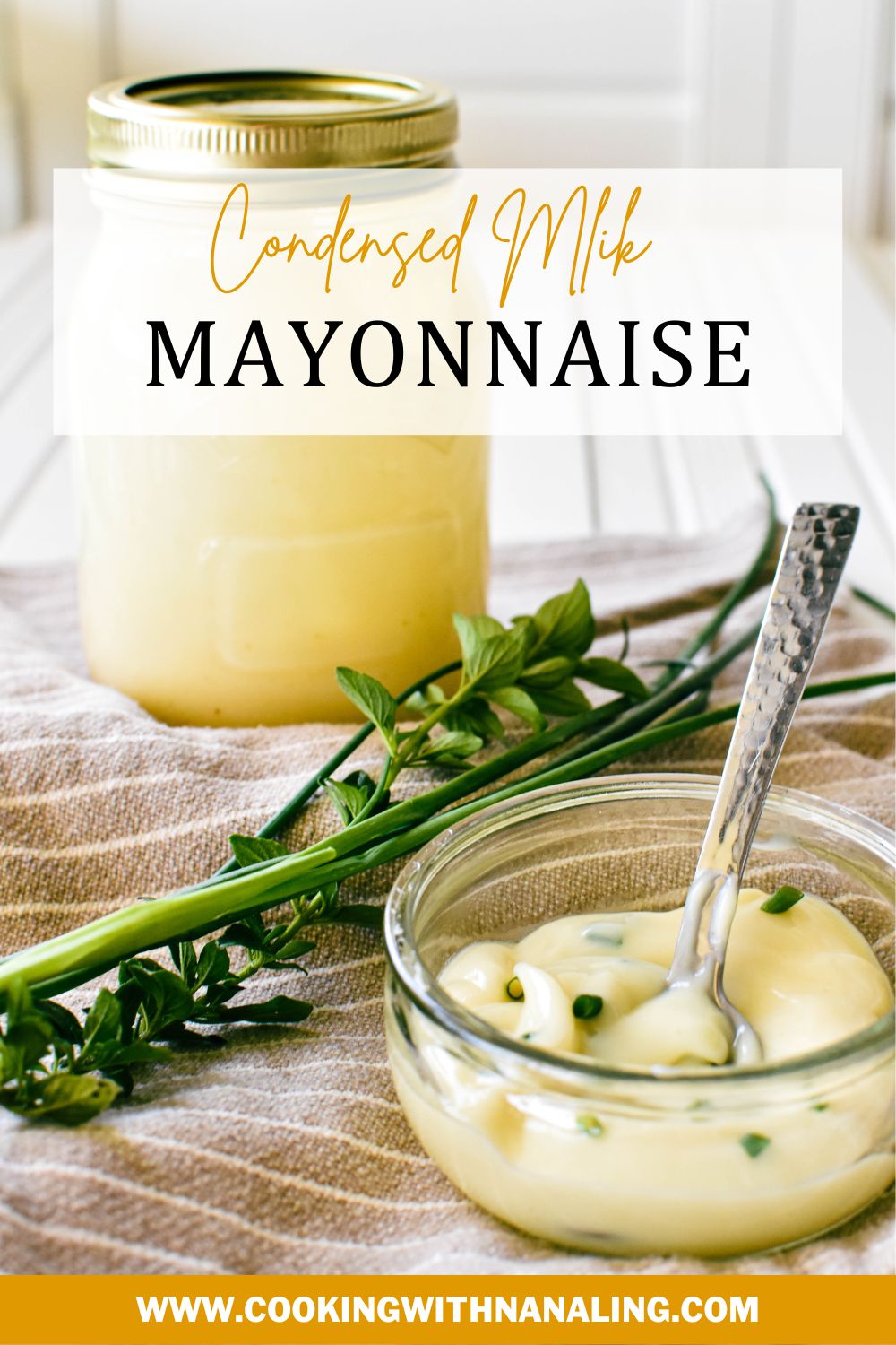 Condensed Milk Mayo Cooking with Nana Ling