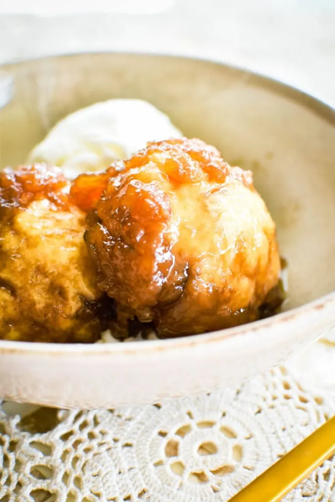 golden syrup dumplings