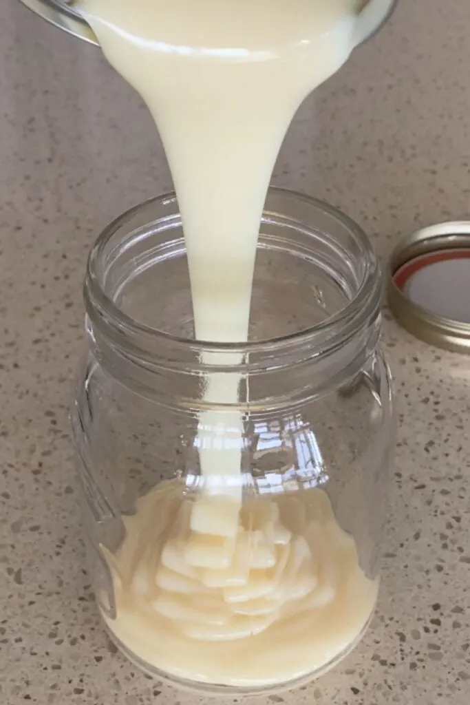 making condensed milk mayo 1