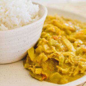 chicken curry.