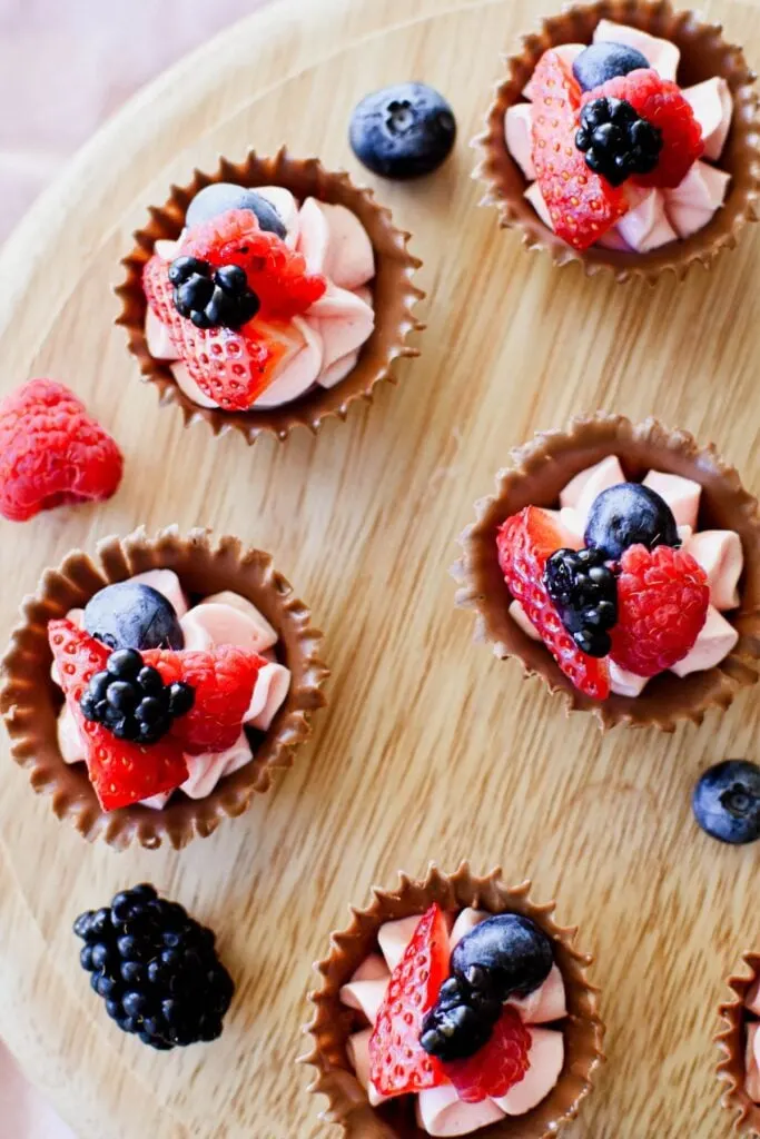 choc berry cups 2