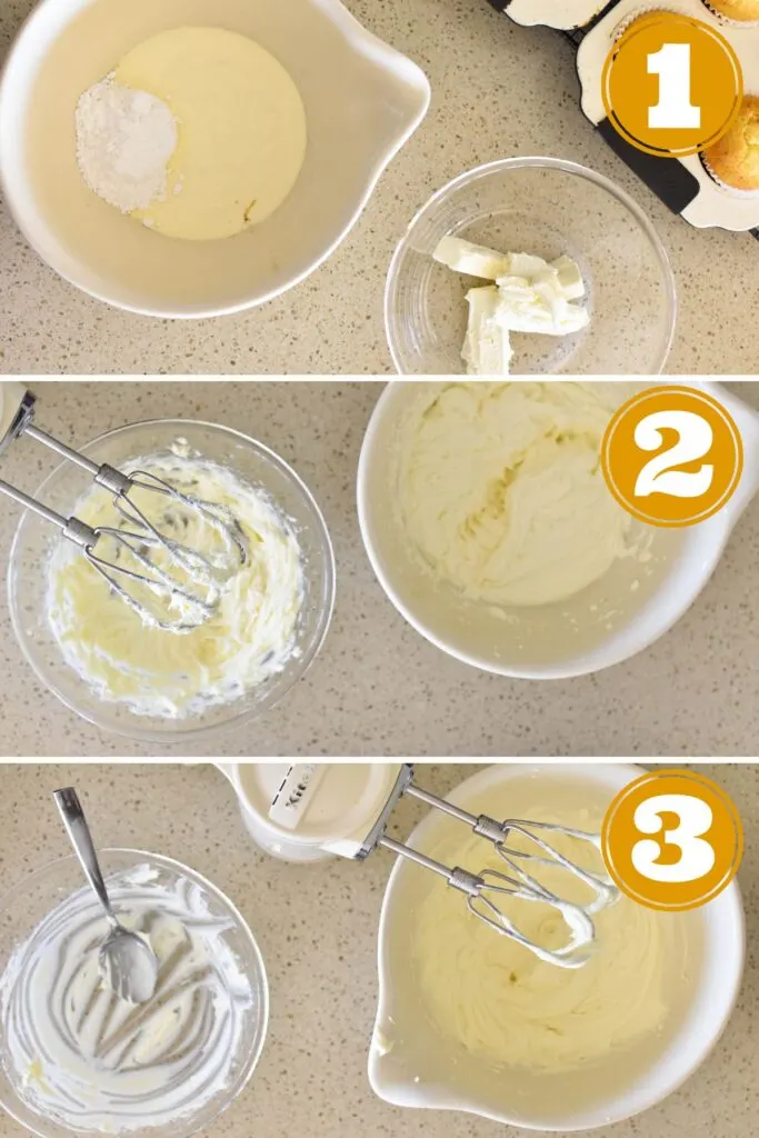 making homemade cool whip.