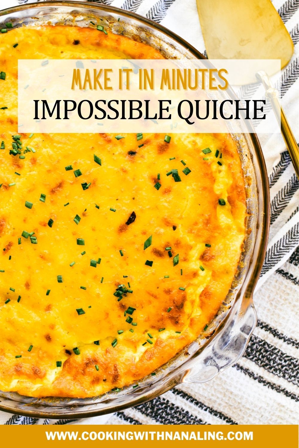 Impossible Quiche Recipe | Cooking with Nana Ling