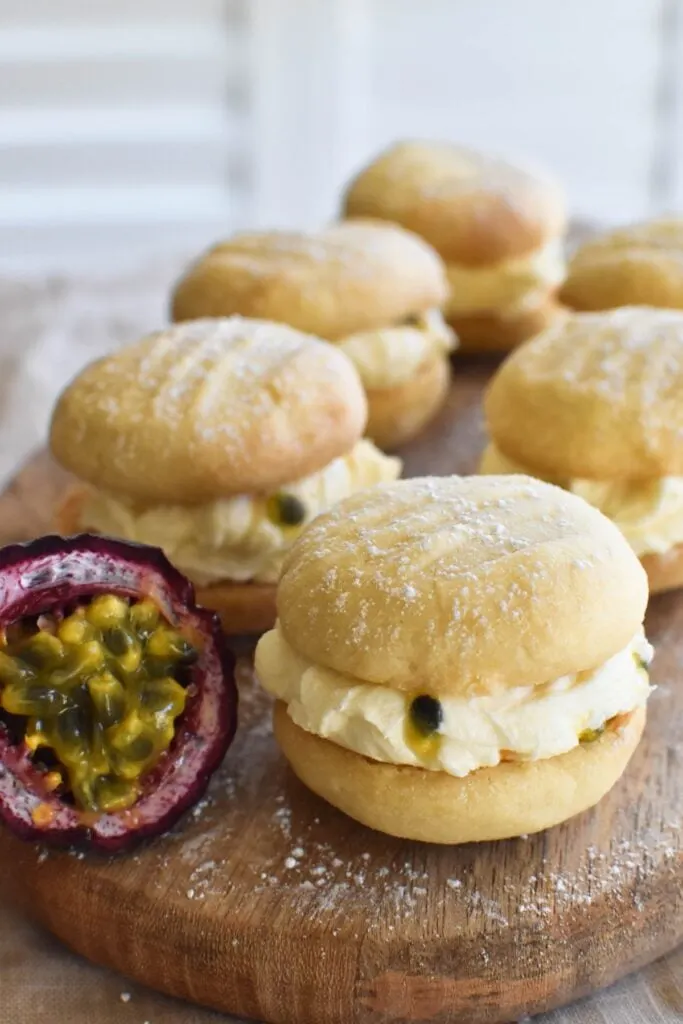 passionfruit melting moments