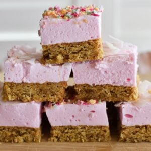 weetbix marshmallow slice.