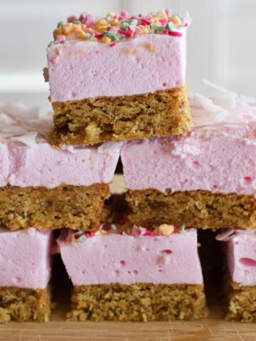 weetbix marshmallow slice.