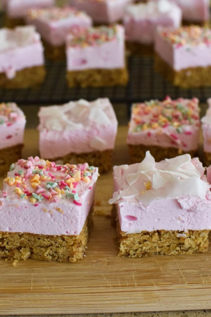 Marshmallow and Weet-Bix Slice