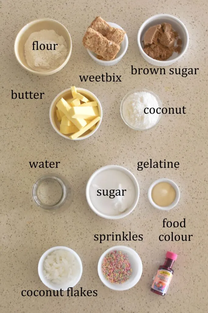 weetbix marshmallow slice ingredients