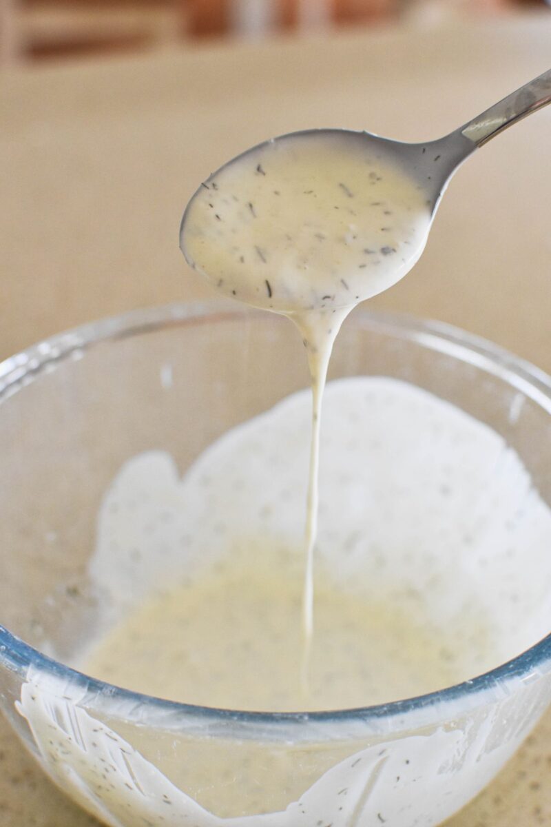 Dill Mayonnaise Easy 4 ingredient recipe