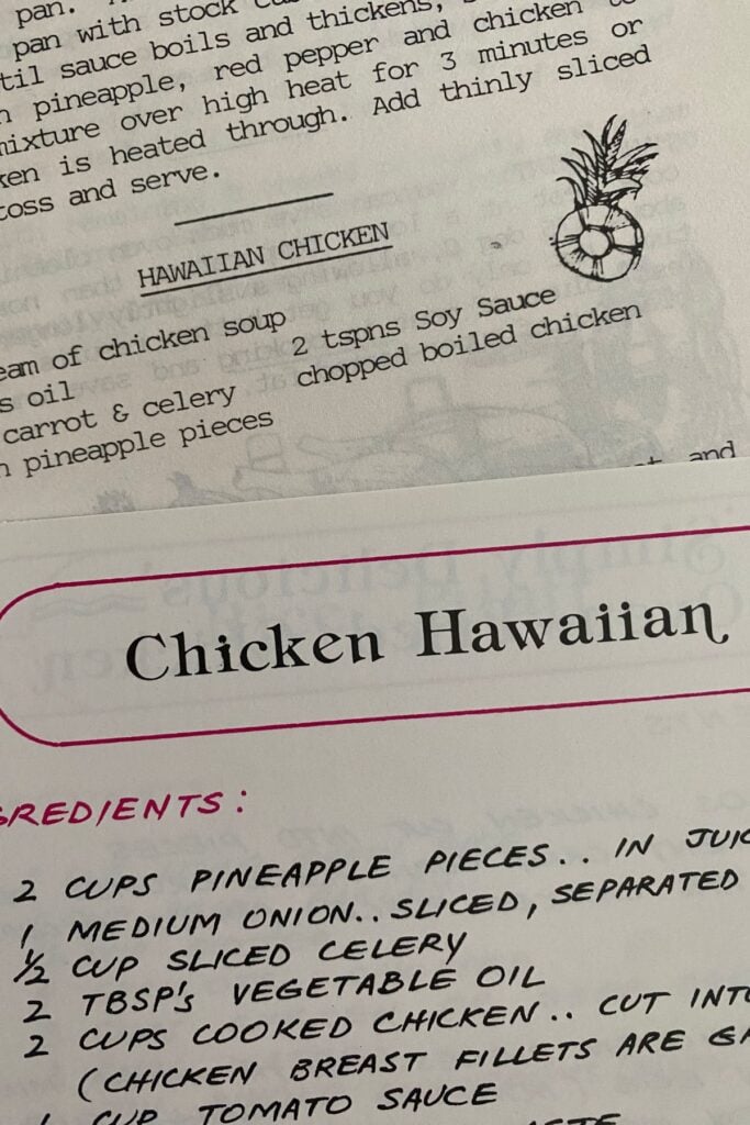hawaiian chicken recipe 1