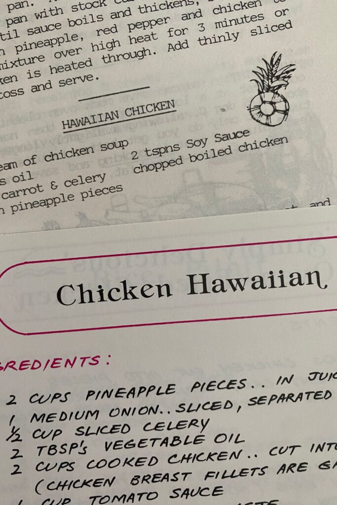 Hawaiian chicken recipe 1