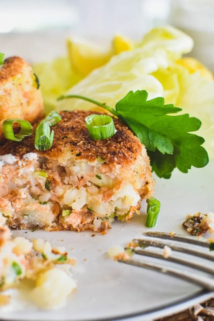 recipe for salmon rissoles