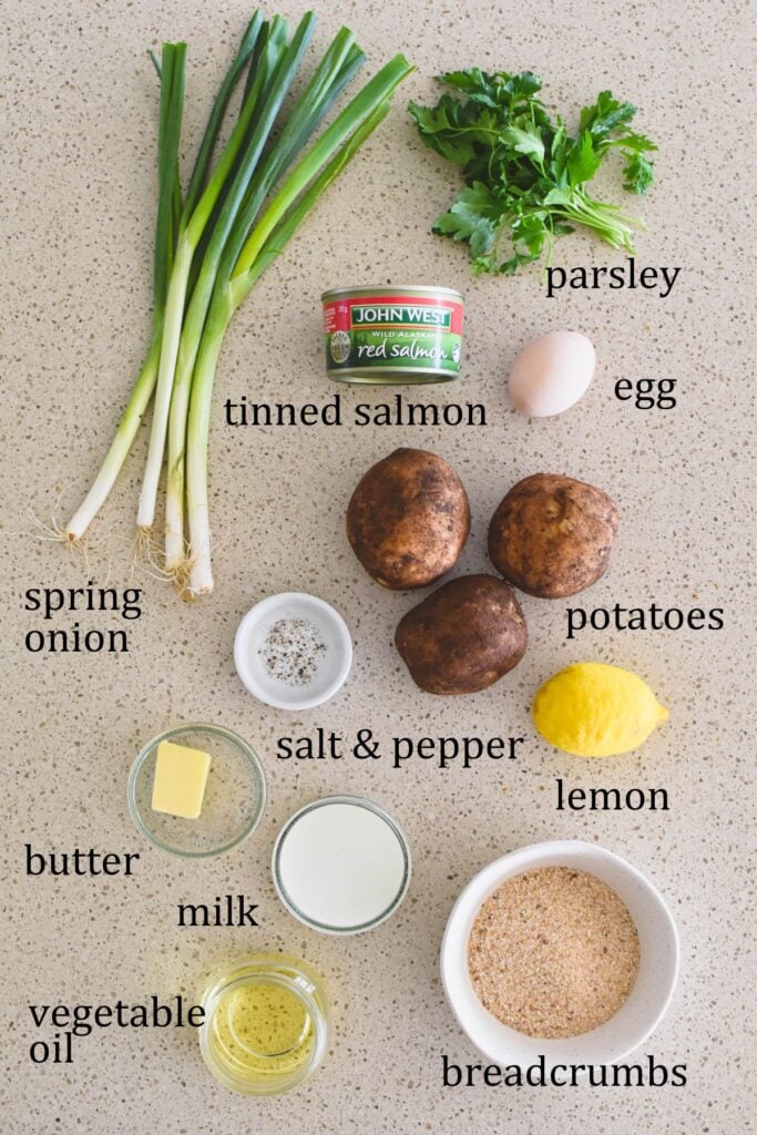 salmon rissoles ingredients
