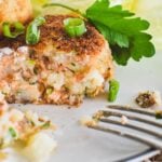 salmon rissoles.