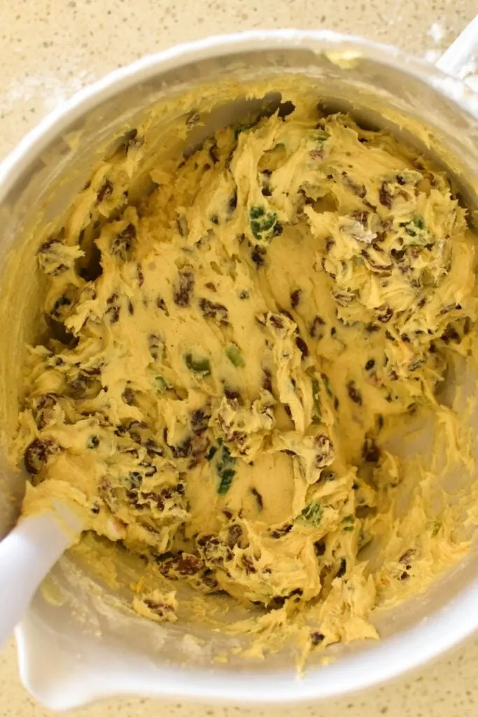 simnel cake mixture