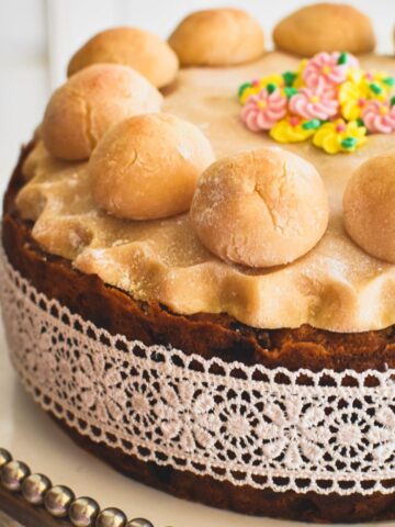 simnel cake.