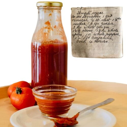 Tomato Sauce Recipe Oldfashioned Australian flavours