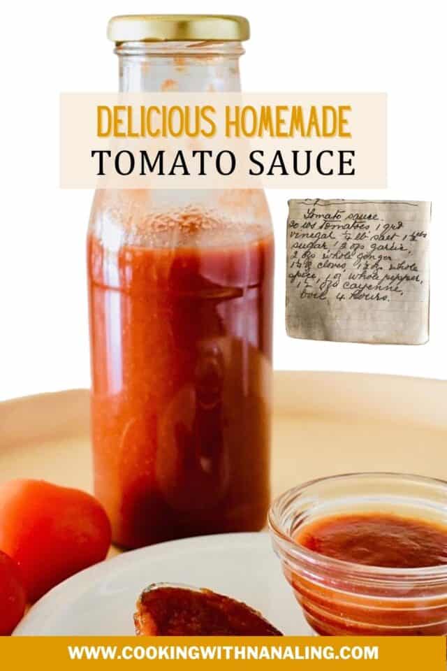 Tomato Sauce Recipe Oldfashioned Australian flavours