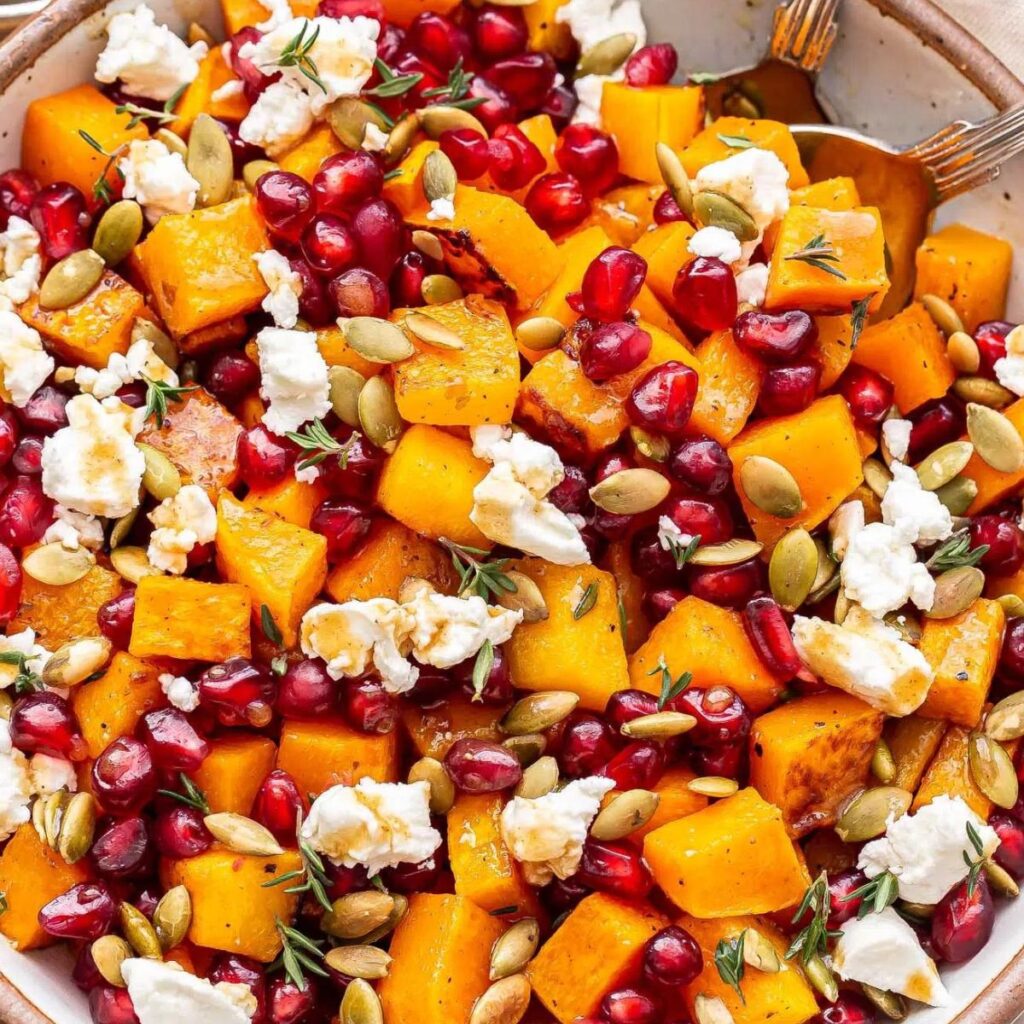 butternut and pomegranate