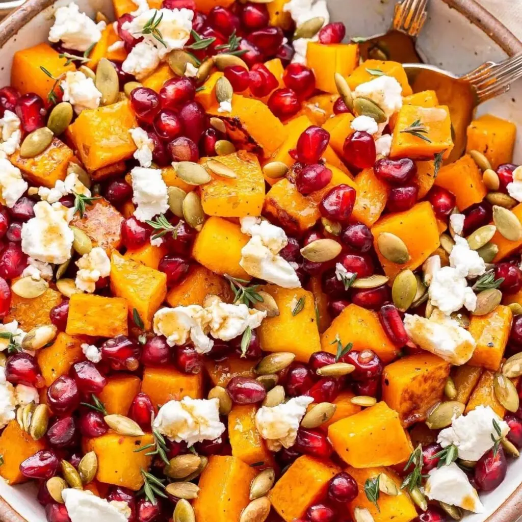 butternut and pomegranate