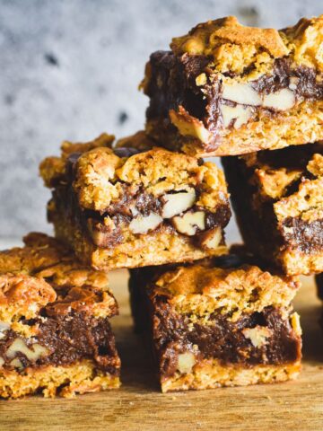 chocolate oat slice.