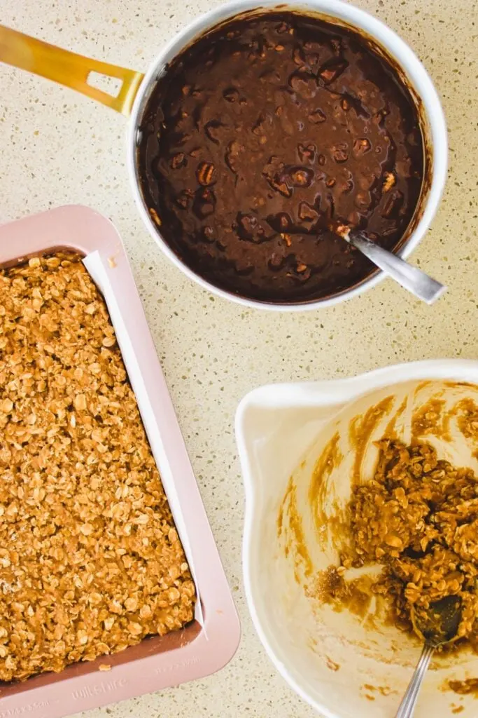 how to make chocolate oat slice
