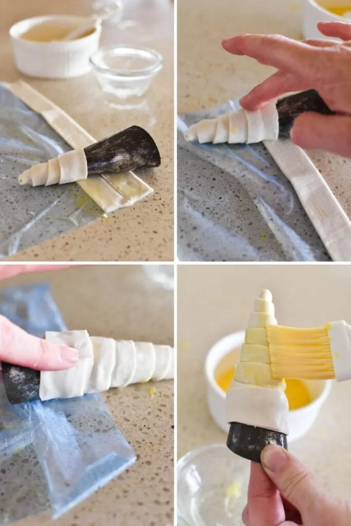 how to make cream horns