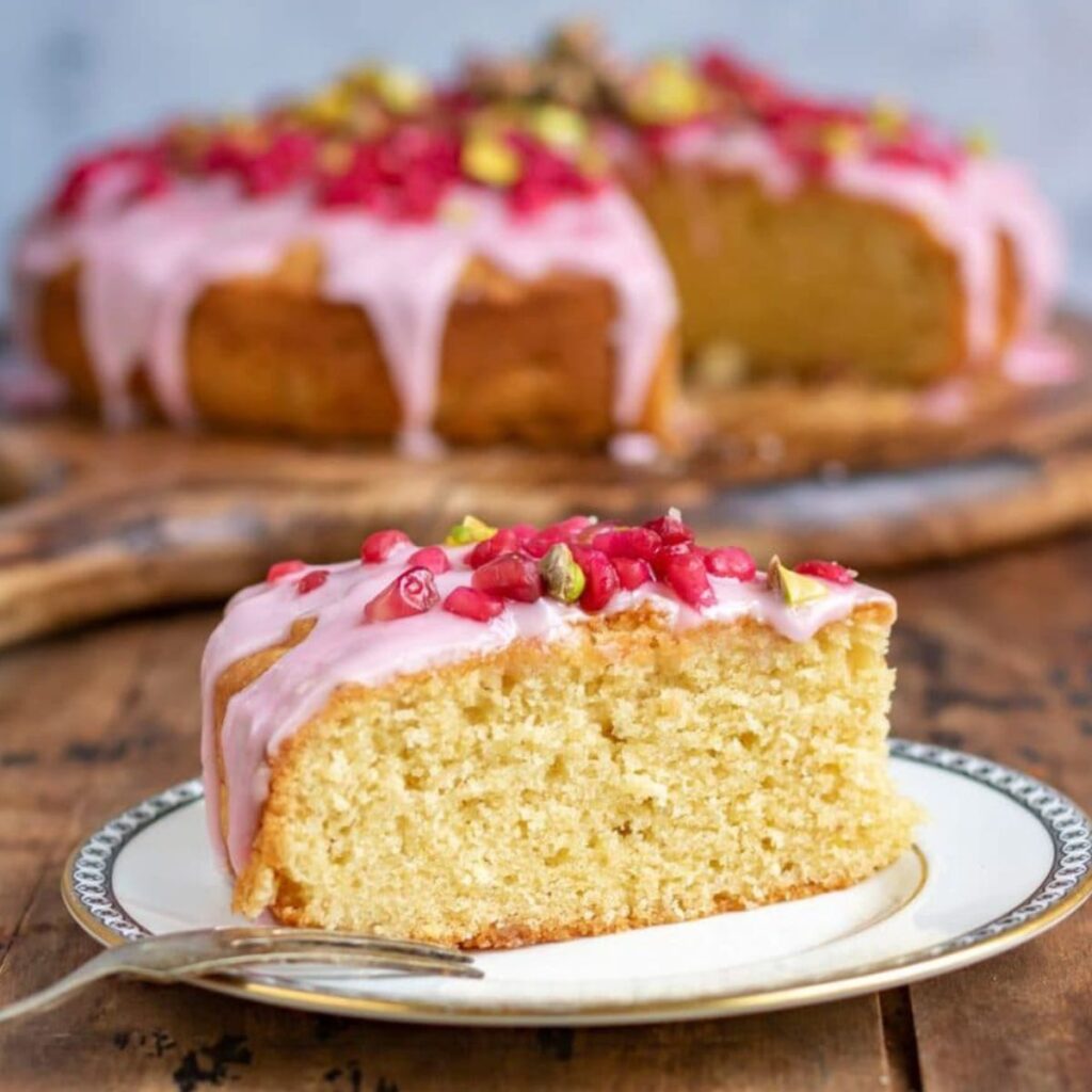 pomegranate cake