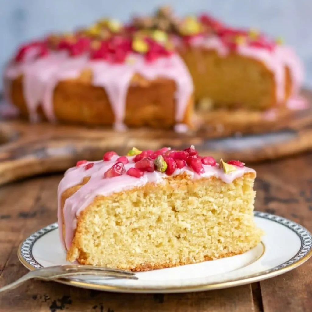 pomegranate cake