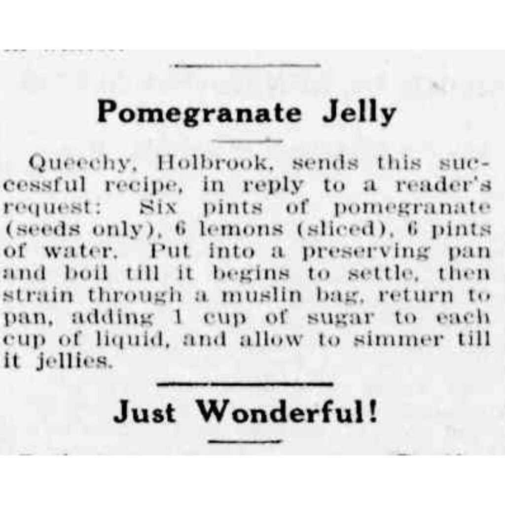 pomegranate jelly