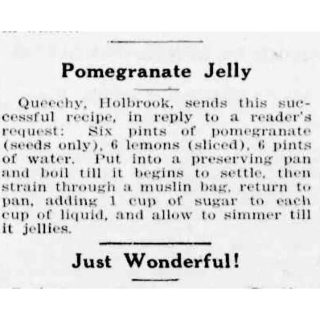pomegranate jelly