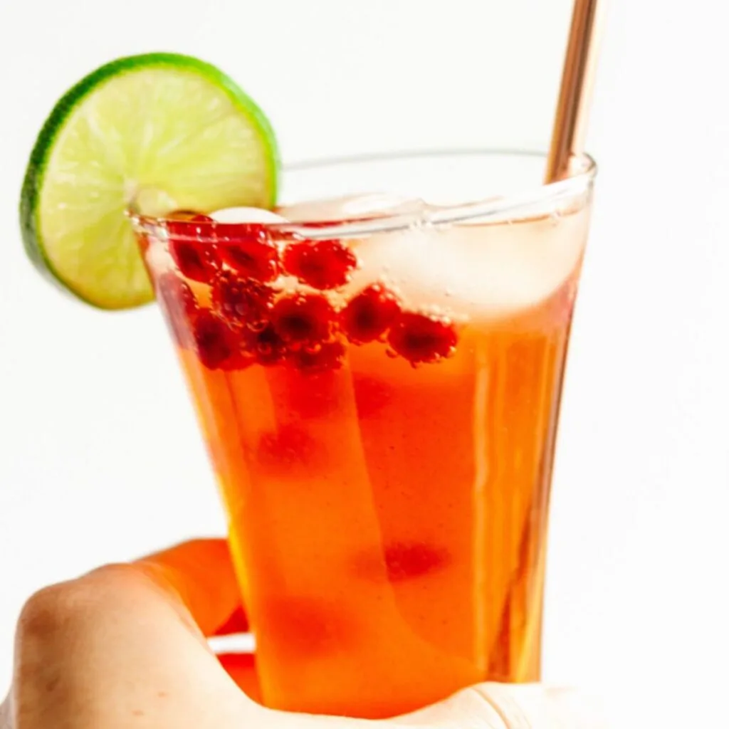 pomegranate spritzer