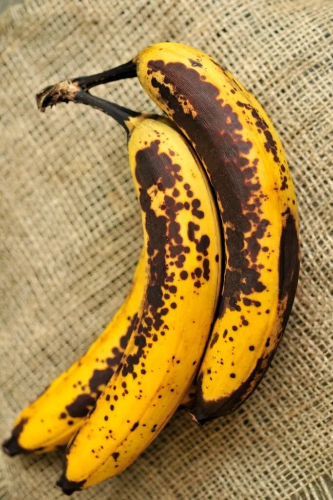 ripe bananas for muffins