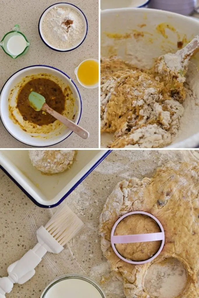 making date scones.