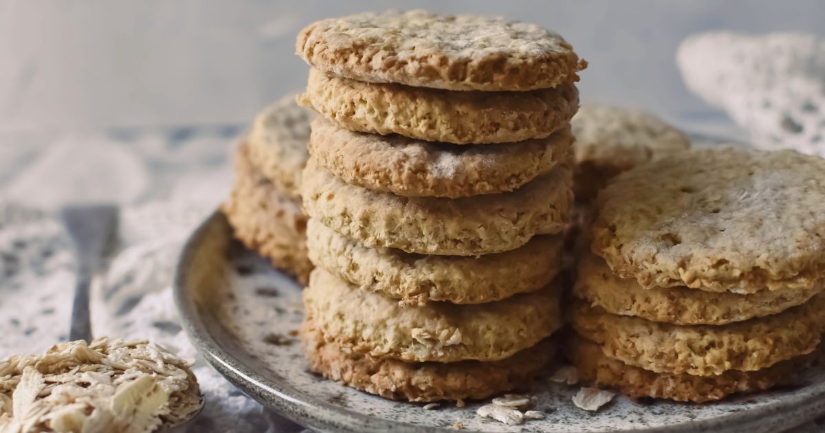 Oatmeal Biscuits Recipe Cooking with Nana Ling KIF