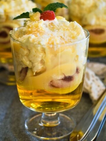 Pineapple Trifle.