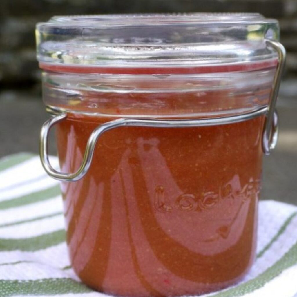 Rhubarb BBQ Sauce