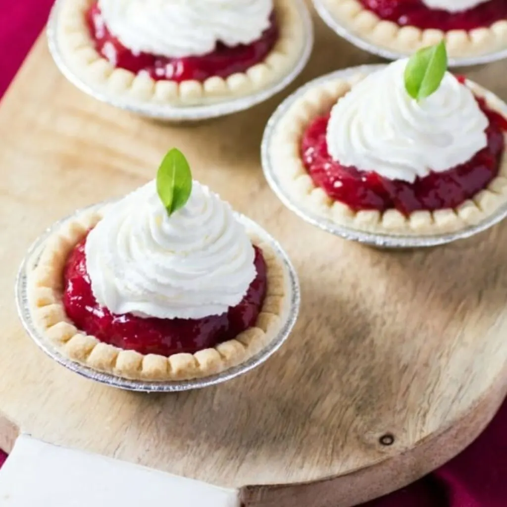 rhubarb tarts