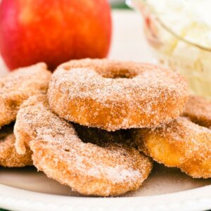 apple fritters.