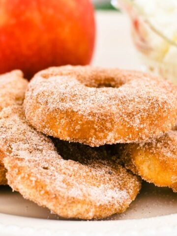 apple fritters.