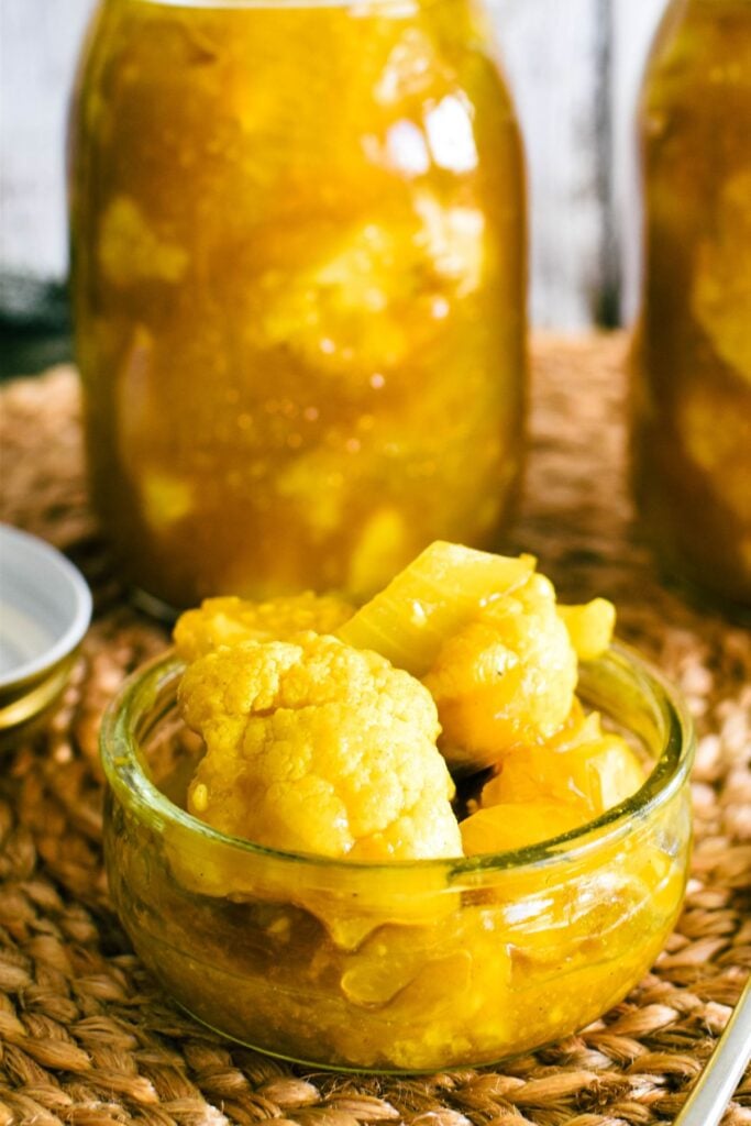 cauli pickles.