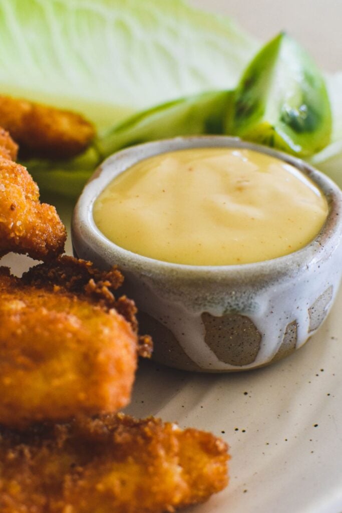 honey mustard sauce.