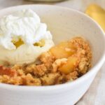 apple crumble.