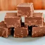 chocolate fudge.
