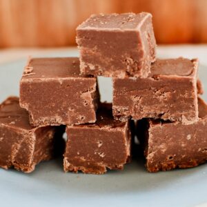 chocolate fudge.