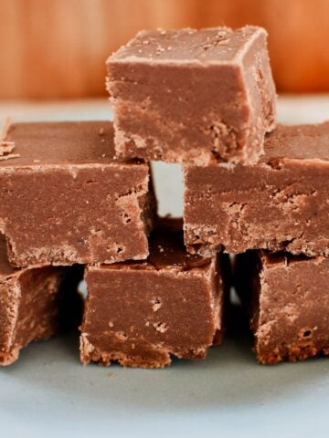 chocolate fudge.