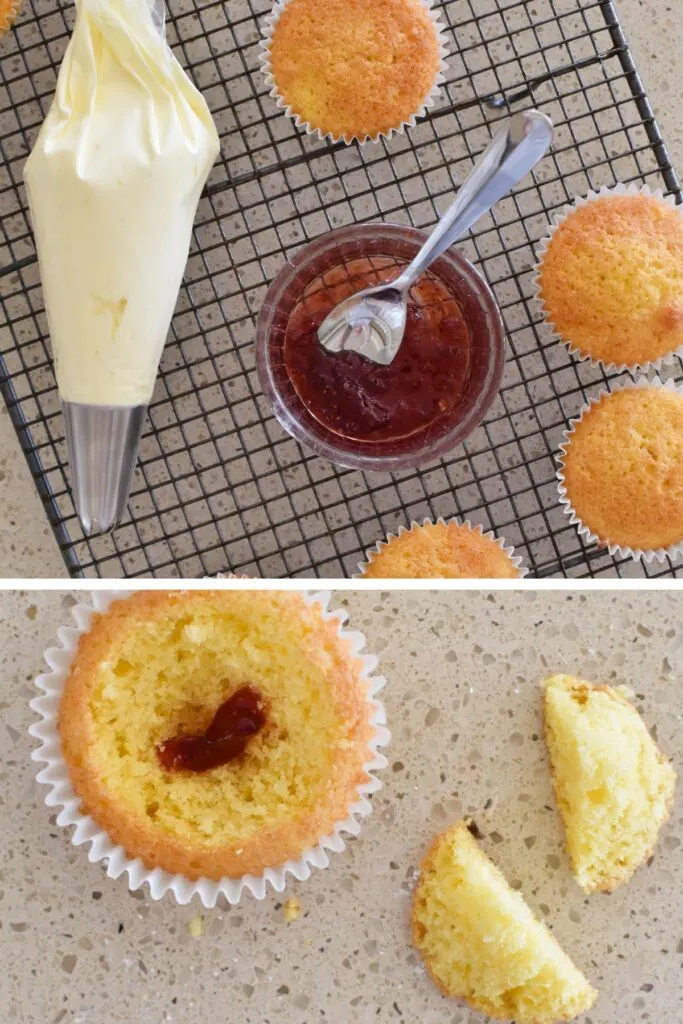 how to make butterfly cakes