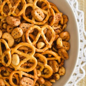 nuts and bolts in a bowl.