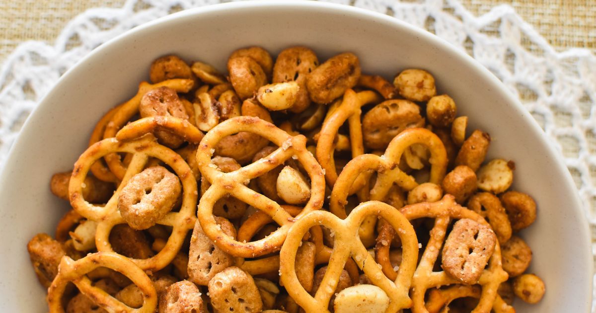Nuts And Bolts Recipe Cooking With Nana Ling pin-on-food