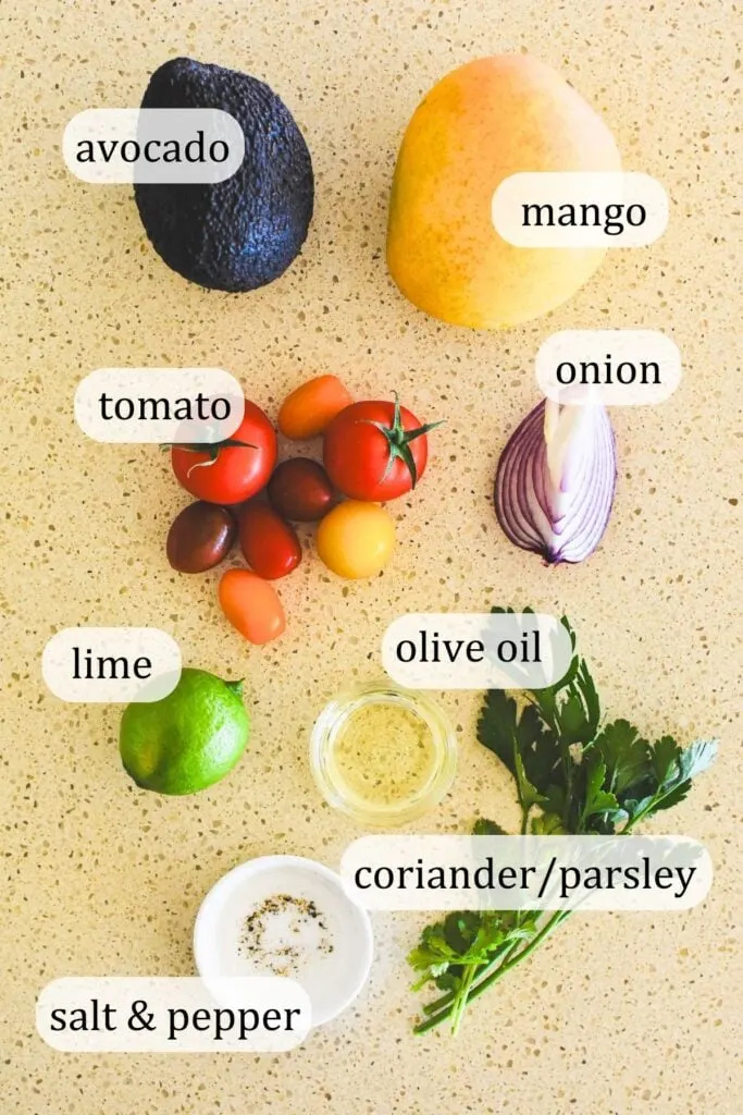 summer mango salsa ingredients